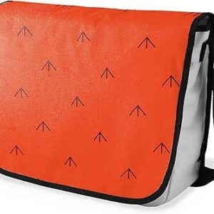 شنطة ماسنجر مدرسية مطبوعة رقمية بحزام اسود للبنات والاولاد من لو جاردين دو لين، شنطة ماسنجر للطلاب، شنط كتف مقاس 29 × 36 سم