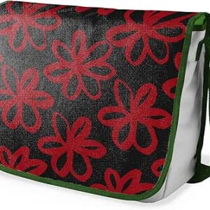 شنطة ماسنجر مدرسية مطبوعة رقميا مع احزمة كاكي للبنات والاولاد من لو جاردين دو لين، شنطة ماسنجر للطلاب، شنط كتف مقاس 29 × 36 سم