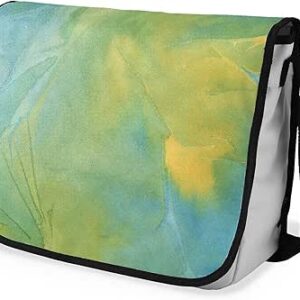 شنطة ماسنجر مدرسية مطبوعة رقمية بحزام اسود للبنات والاولاد من لو جاردين دو لين، شنطة ماسنجر للطلاب، شنط كتف مقاس 29 × 36 سم