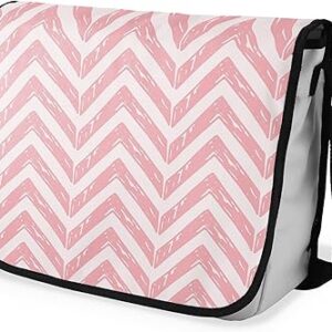 شنطة ماسنجر مدرسية مطبوعة رقمية بحزام اسود للبنات والاولاد من لو جاردين دو لين، شنطة ماسنجر للطلاب، شنط كتف مقاس 29 × 36 سم