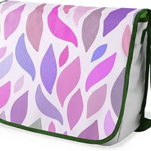 بوناميزون شنطة ماسنجر مدرسية مطبوعة رقميا مع حزام كاكي للطلاب، شنطة كروس وشنطة ساعي، شنطة كتف للمدرسة، العودة الى المدرسة، المقاس: 29 × 36 سم