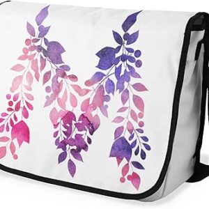 بوناميزون شنطة ماسنجر مدرسية مطبوعة رقميا مع حزام اسود للطلاب، شنطة كروس وشنطة ساعي، شنطة كتف للمدرسة، العودة الى المدرسة، المقاس: 29 × 36 سم