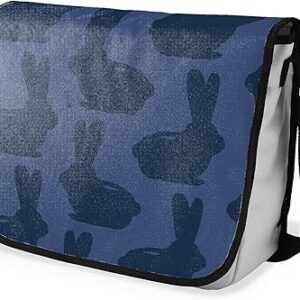 بوناميزون شنطة ماسنجر مدرسية مطبوعة رقميا مع حزام اسود للطلاب، شنطة كروس وشنطة ساعي، شنطة كتف للمدرسة، العودة الى المدرسة، المقاس: 29 × 36 سم