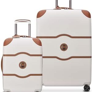 ديلسي باريس شنطة سفر بجوانب صلبة مع عجلات دوارة من شاتليت