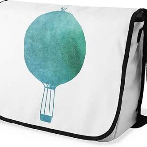 بوناميزون شنطة ماسنجر مدرسية مطبوعة رقميا مع حزام اسود للطلاب، شنطة كروس وشنطة ساعي، شنطة كتف للمدرسة، العودة الى المدرسة، المقاس: 29 × 36 سم