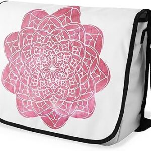 شنطة ماسنجر مدرسية مطبوعة رقمية بحزام اسود للبنات والاولاد من لو جاردين دو لين، شنطة ماسنجر للطلاب، شنط كتف مقاس 29 × 36 سم