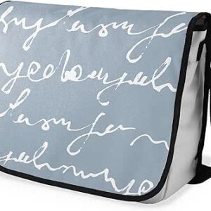 شنطة ماسنجر مدرسية مطبوعة رقمية بحزام اسود للبنات والاولاد من لو جاردين دو لين، شنطة ماسنجر للطلاب، شنط كتف مقاس 29 × 36 سم