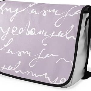 شنطة ماسنجر مدرسية مطبوعة رقمية بحزام اسود للبنات والاولاد من لو جاردين دو لين، شنطة ماسنجر للطلاب، شنط كتف مقاس 29 × 36 سم