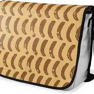 بوناميزون شنطة ماسنجر مدرسية مطبوعة رقميا مع حزام اسود للطلاب، شنطة كروس وشنطة ساعي، شنطة كتف للمدرسة، العودة الى المدرسة، المقاس: 29 × 36 سم