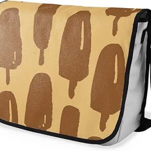 بوناميزون شنطة ماسنجر مدرسية مطبوعة رقميا مع حزام اسود للطلاب، شنطة كروس وشنطة ساعي، شنطة كتف للمدرسة، العودة الى المدرسة، المقاس: 29 × 36 سم