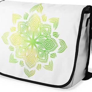 بوناميزون شنطة ماسنجر مدرسية مطبوعة رقميا مع حزام اسود للطلاب، شنطة كروس وشنطة ساعي، شنطة كتف للمدرسة، العودة الى المدرسة، المقاس: 29 × 36 سم