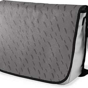 بوناميزون شنطة ماسنجر مدرسية مطبوعة رقميا مع حزام اسود للطلاب، شنطة كروس وشنطة ساعي، شنطة كتف للمدرسة، العودة الى المدرسة، المقاس: 29 × 36 سم