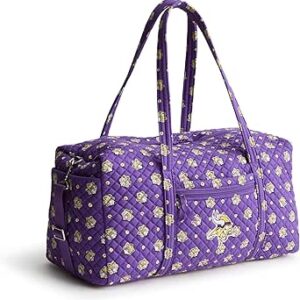 فيرا برادلي شنطة دفل كبيرة للسفر من القطن للنساء من الدوري الوطني لكرة القدم الامريكية (تتوفر فرق متعددة)