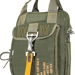 فارم بلو شنطة طيران تكتيكية - شنطة خوذة طيار باراشوت افياتورز - نمط عسكري