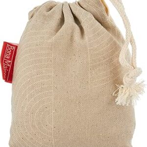 بوناميزون شنطة منتجات قطنية مطبوعة مع رباط، شنطة بقالة قابلة لاعادة الاستخدام، اكياس صديقة للبيئة وقابلة للتحلل البيولوجي، شنطة سفر، شنط تسوق، صديقة للبيئة، قابلة للطي، المقاس: 12×15 سم، قماش