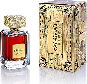عربيات عطر خشاب اند عود او دي بارفان للرجال والنساء 100 مل (ذهبي)