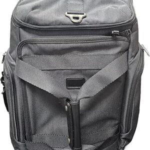 تومي 148967 ايفانستون أسود/رمادي مع أجزاء صلبة رمادية اللون حقيبة ظهر دفل متعددة الجيوب