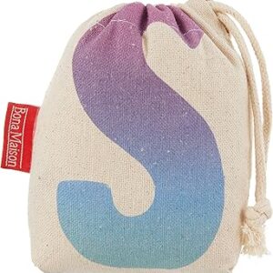 بوناميزون شنطة منتجات قطنية مطبوعة مع رباط، شنطة بقالة قابلة لاعادة الاستخدام، اكياس صديقة للبيئة وقابلة للتحلل البيولوجي، شنطة سفر، شنط تسوق، صديقة للبيئة، قابلة للطي، المقاس: 12×15 سم