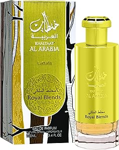 عطر خلطات العربية بمخلط ملكي بسعة 100 مل للجنسين من لطافة او دي بارفان