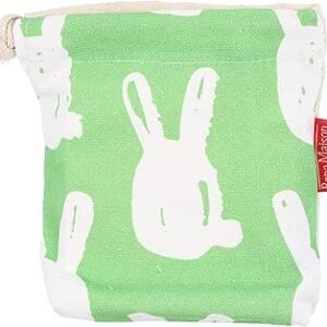 بوناميزون شنطة منتجات قطنية مطبوعة مع رباط، شنطة بقالة قابلة لاعادة الاستخدام، اكياس صديقة للبيئة وقابلة للتحلل البيولوجي، شنطة سفر، شنط تسوق، صديقة للبيئة، قابلة للطي، المقاس: 12×15 سم، قماش