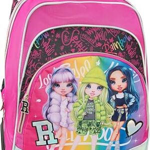 شنطة ظهر منظمة بالوان قوس قزح من فرانكو كوزيمو بانيني، شنطة امتعة للفتيات، متعددة الالوان، مقاس M