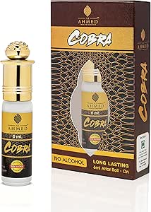 عطر كوبرا يدوم طويلا براس دوار للجنسين من مجموعة عطار من الاحمد للرجال والنساء