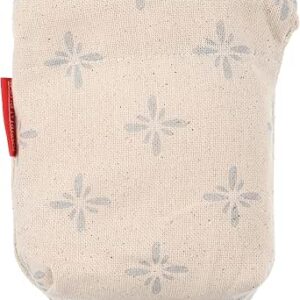 بوناميزون شنطة منتجات قطنية مطبوعة مع رباط، شنطة بقالة قابلة لاعادة الاستخدام، اكياس صديقة للبيئة وقابلة للتحلل البيولوجي، شنطة سفر، شنط تسوق، صديقة للبيئة، قابلة للطي، المقاس: 12×15 سم