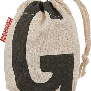 بوناميزون شنطة منتجات قطنية مطبوعة مع رباط، شنطة بقالة قابلة لاعادة الاستخدام، اكياس صديقة للبيئة وقابلة للتحلل البيولوجي، شنطة سفر، شنط تسوق، صديقة للبيئة، قابلة للطي، المقاس: 12×15 سم، قماش